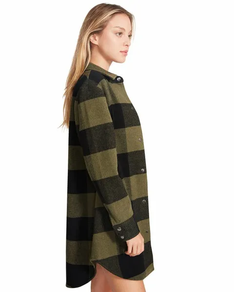 Women ELDRIDGE PLAID COAT SAGE Sage Steve Madden Jackets and Coats Women ELDRIDGE PLAID COAT SAGE Sage Steve Madden Jackets and Coats