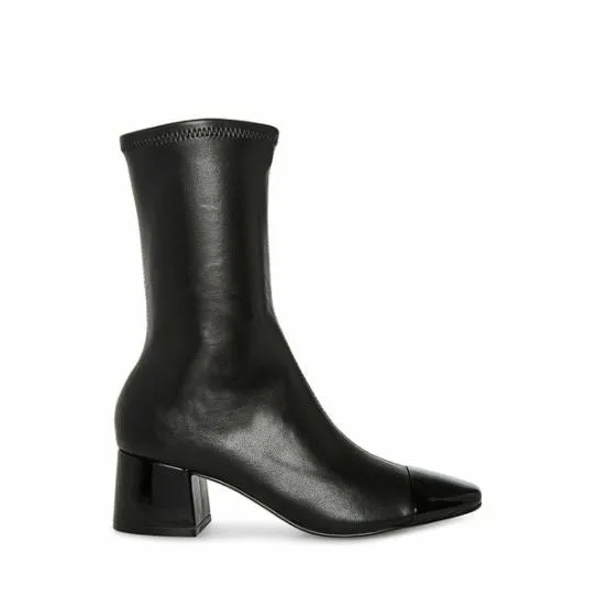 Women ELISHA BLACK Black Steve Madden Boots and Booties