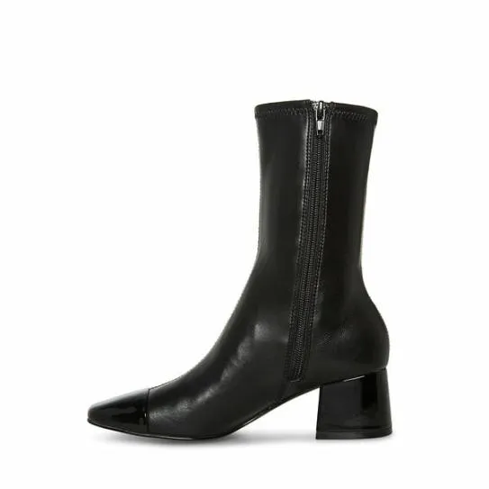 Women ELISHA BLACK Black Steve Madden Boots and Booties Women ELISHA BLACK Black Steve Madden Boots and Booties