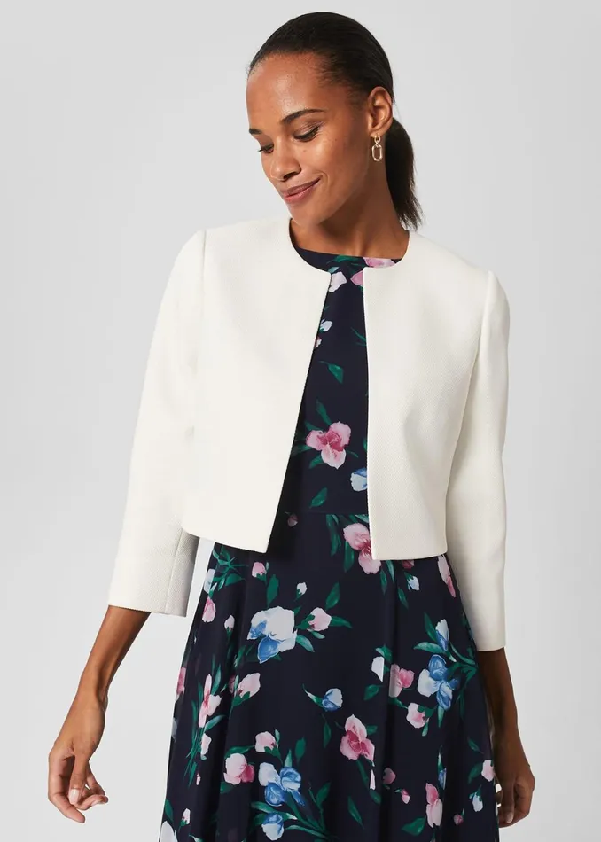 Women Elize Jacket Ivory Hobbs Coats and Jackets