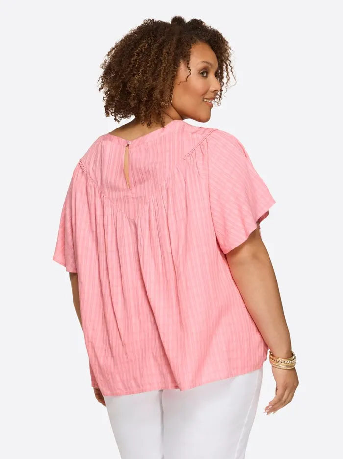 Women Eloise Blouse In Peony Jessica Simpson Tops and Tees