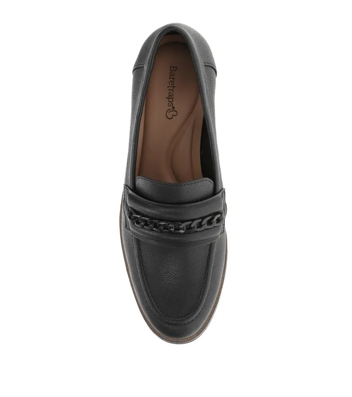 Women Emmie Loafer Black Baretraps Flats and Loafers