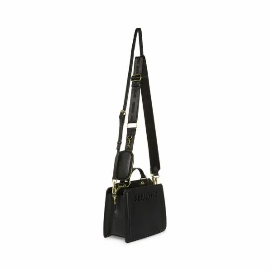 Women EVELYN BAG BLACK Black Steve Madden Crossbody Bags Women EVELYN BAG BLACK Black Steve Madden Crossbody Bags
