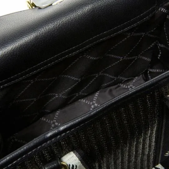 Women EVELYN BAG BLACK Black Steve Madden Crossbody Bags Women EVELYN BAG BLACK Black Steve Madden Crossbody Bags