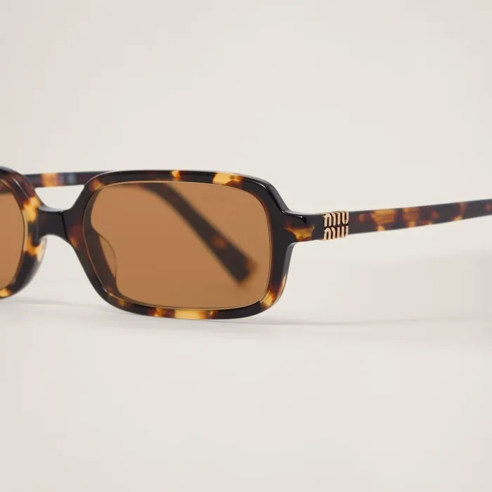Women Eyewear Miu Miu Miu Regard Sunglasses Camel Beige Lenses Women Eyewear Miu Miu Miu Regard Sunglasses Camel Beige Lenses