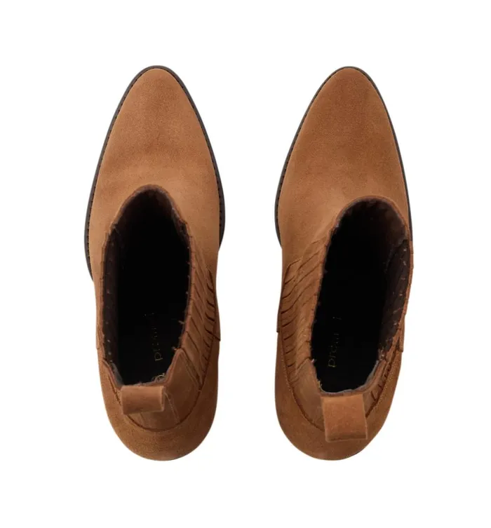 Women Far West Leather Boots 8211 Camel Promod Shoes Women Far West Leather Boots 8211 Camel Promod Shoes