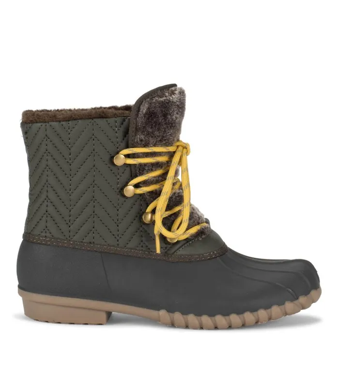 Women Flash Duck Boot Pine Baretraps Cold Weather Boots