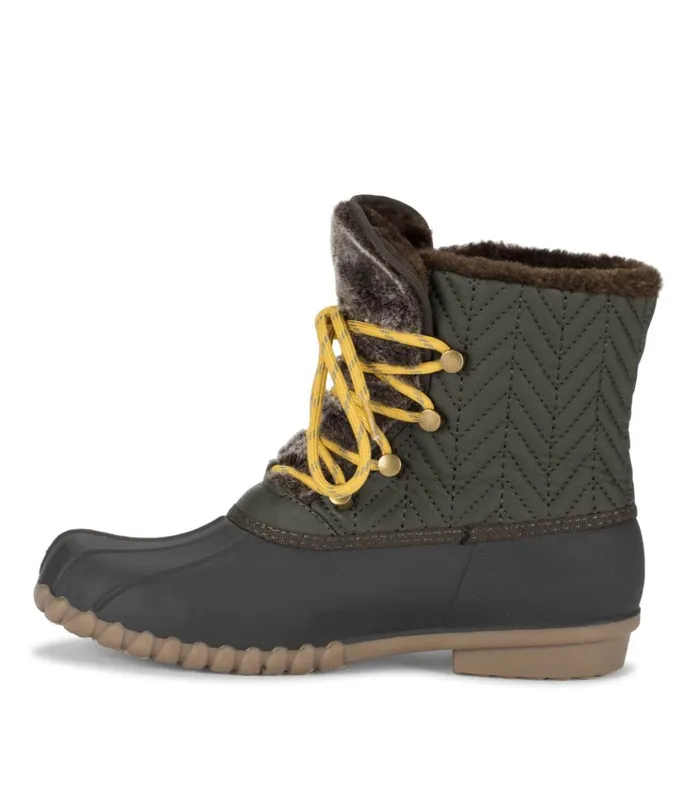Women Flash Duck Boot Pine Baretraps Cold Weather Boots