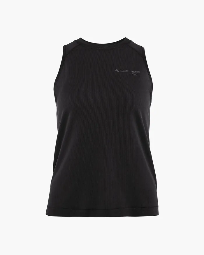 Women Groa Technical Tank Top Raven Klttermusen TShirts