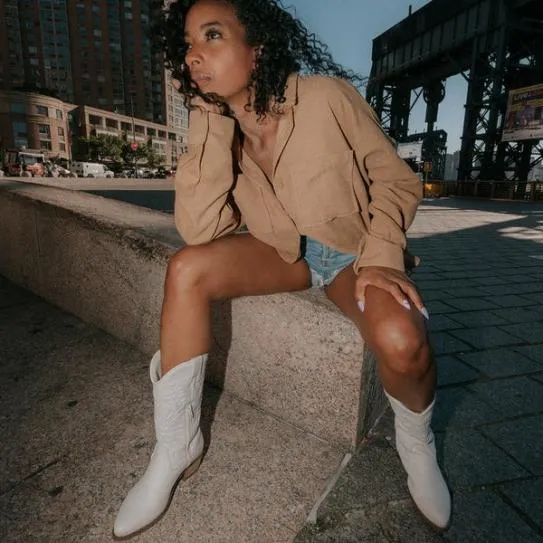 Women HAYWARD WHITE LEATHER White Leather Steve Madden Boots and Booties Women HAYWARD WHITE LEATHER White Leather Steve Madden Boots and Booties