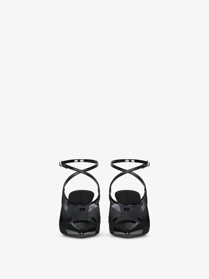 Women Heels Givenchy Show Slingbacks In 4G Mesh Black Women Heels Givenchy Show Slingbacks In 4G Mesh Black