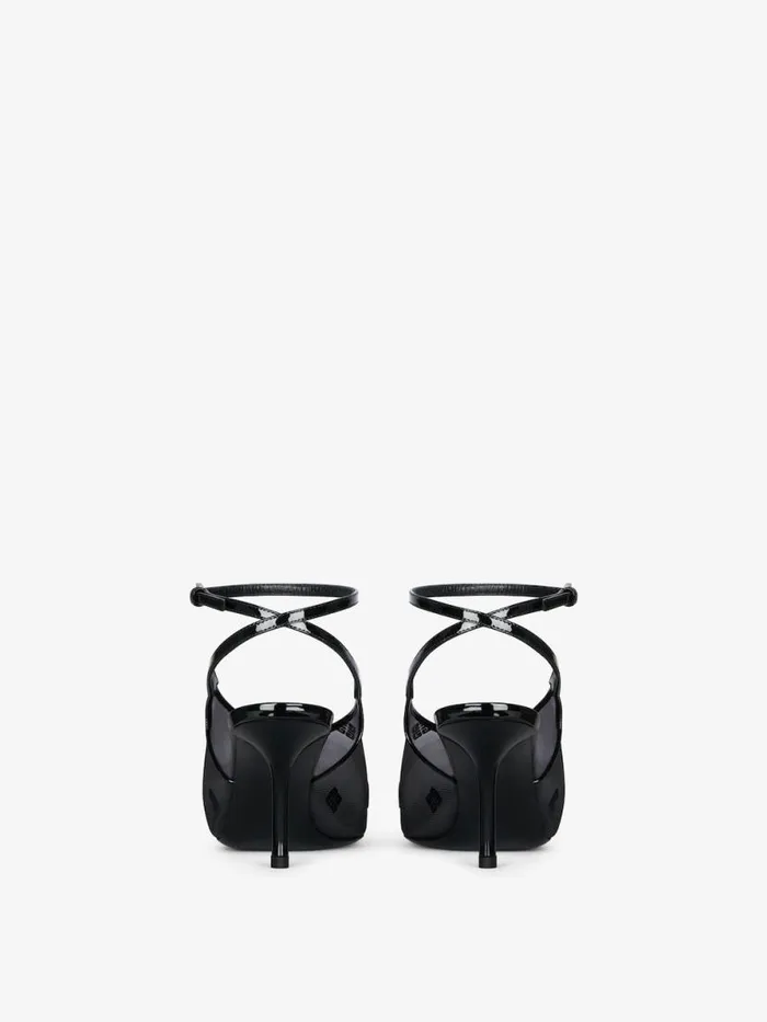 Women Heels Givenchy Show Slingbacks In 4G Mesh Black Women Heels Givenchy Show Slingbacks In 4G Mesh Black