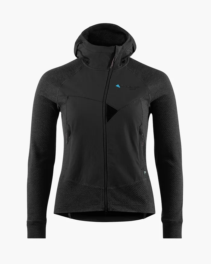 Women Hugin WoHooded Norna Sweater Ravenraven Klttermusen Fleeces and Sweaters