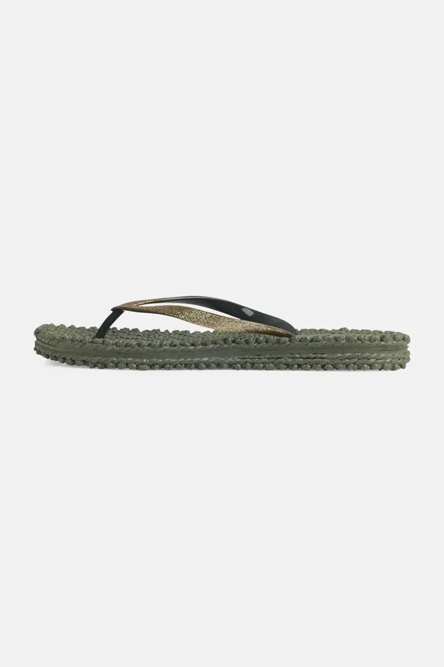 Women Ilse Jacobsen Flip Flops Flip Flop With Glitter 8211 Army Women Ilse Jacobsen Flip Flops Flip Flop With Glitter 8211 Army