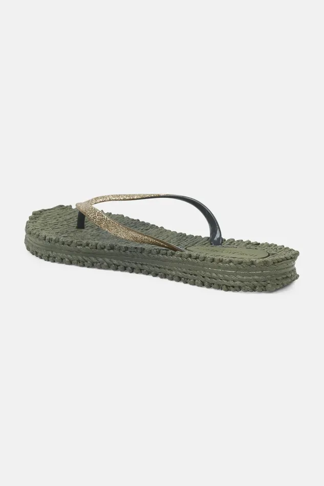 Women Ilse Jacobsen Flip Flops Flip Flop With Glitter 8211 Army Women Ilse Jacobsen Flip Flops Flip Flop With Glitter 8211 Army