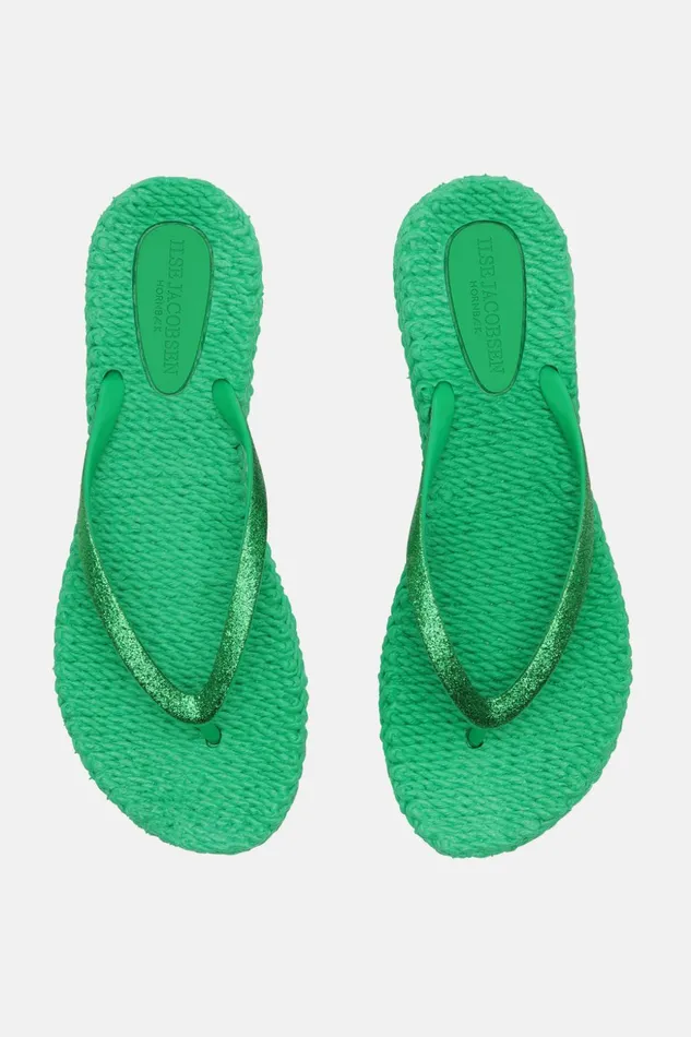 Women Ilse Jacobsen Flip Flops Flip Flop With Glitter 8211 Fern Green Women Ilse Jacobsen Flip Flops Flip Flop With Glitter 8211 Fern Green