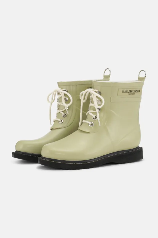 Women Ilse Jacobsen Rainboots Short Short Rubber Boots 8211 Olive Grass Women Ilse Jacobsen Rainboots Short Short Rubber Boots 8211 Olive Grass