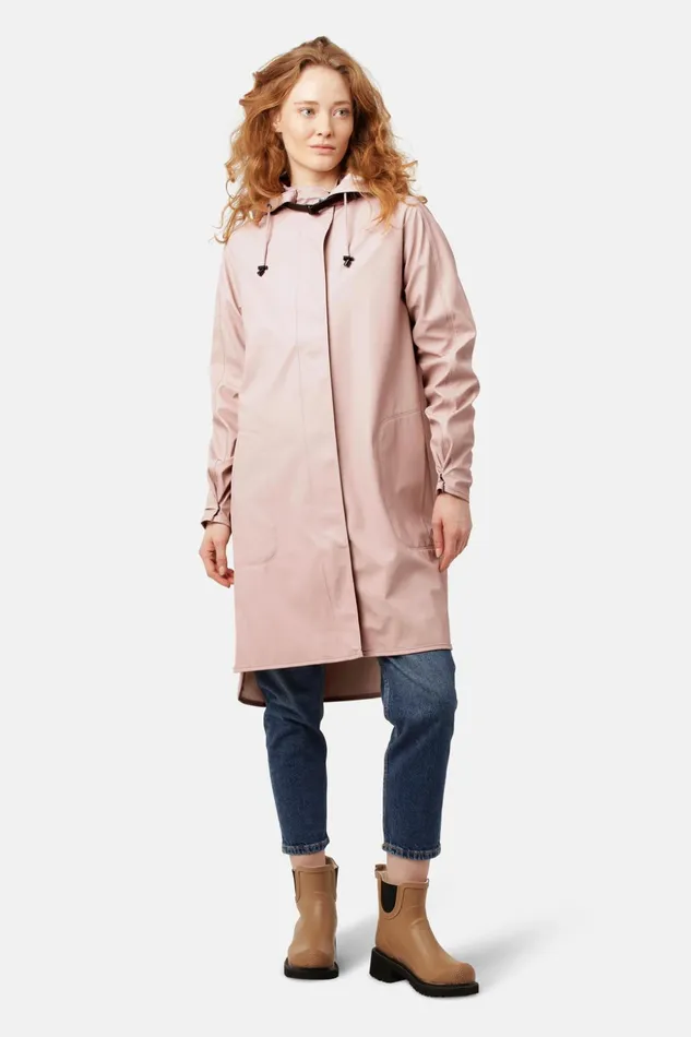 Women Ilse Jacobsen Raincoats Raincoat 8211 Adobe Rose