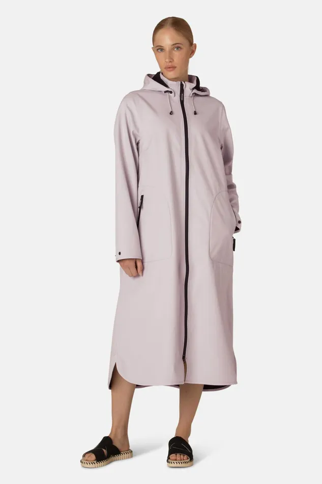 Women Ilse Jacobsen Raincoats Raincoat 8211 Concrete