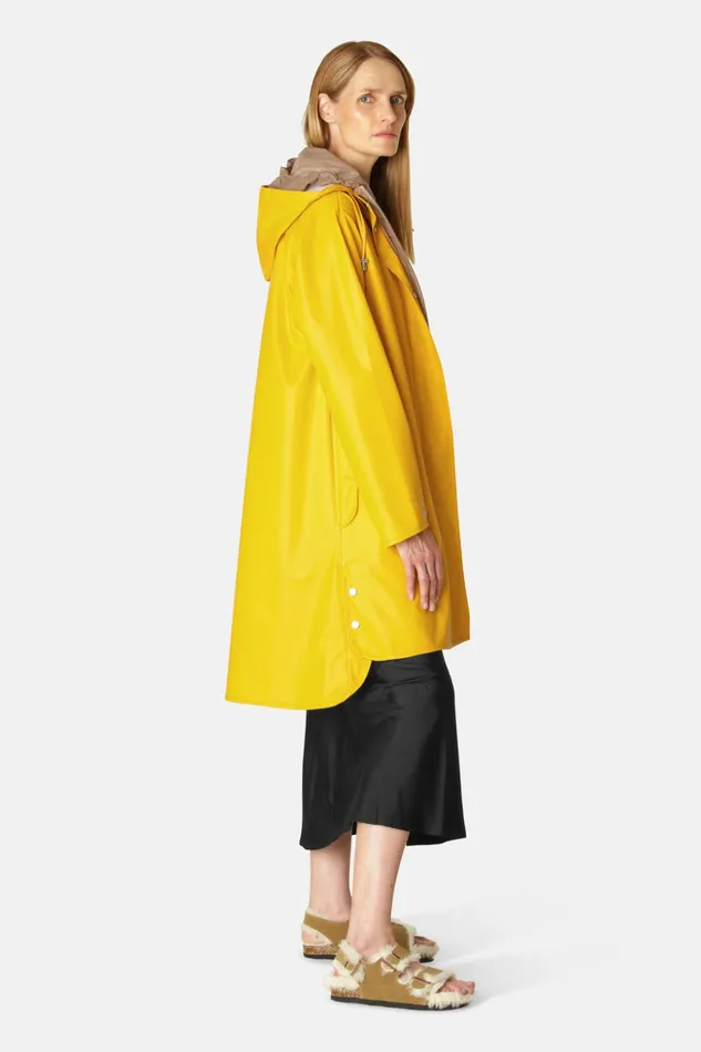 Women Ilse Jacobsen Raincoats Raincoat 8211 Cyber Yellow
