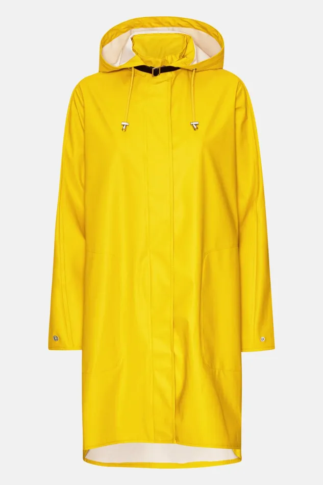 Women Ilse Jacobsen Raincoats Raincoat 8211 Cyber Yellow
