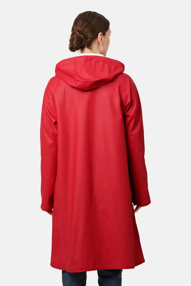 Women Ilse Jacobsen Raincoats Raincoat 8211 Deep Red