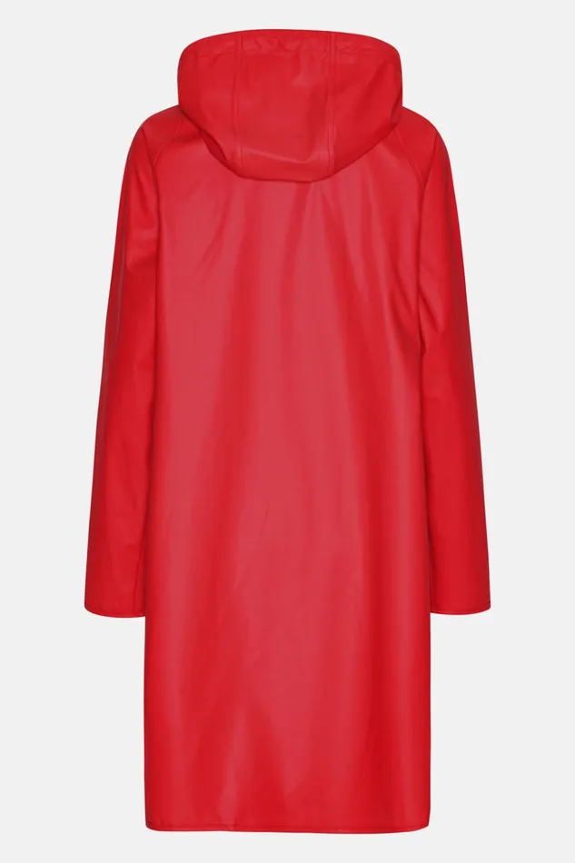 Women Ilse Jacobsen Raincoats Raincoat 8211 Deep Red