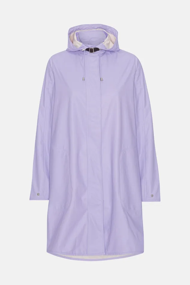 Women Ilse Jacobsen Raincoats Raincoat 8211 Sweet Lavender