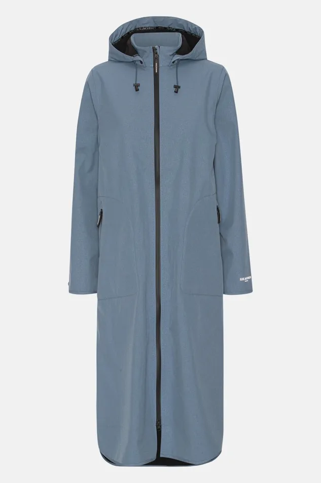Women Ilse Jacobsen Raincoats Raincoat 8211 Winter Ocean Women Ilse Jacobsen Raincoats Raincoat 8211 Winter Ocean