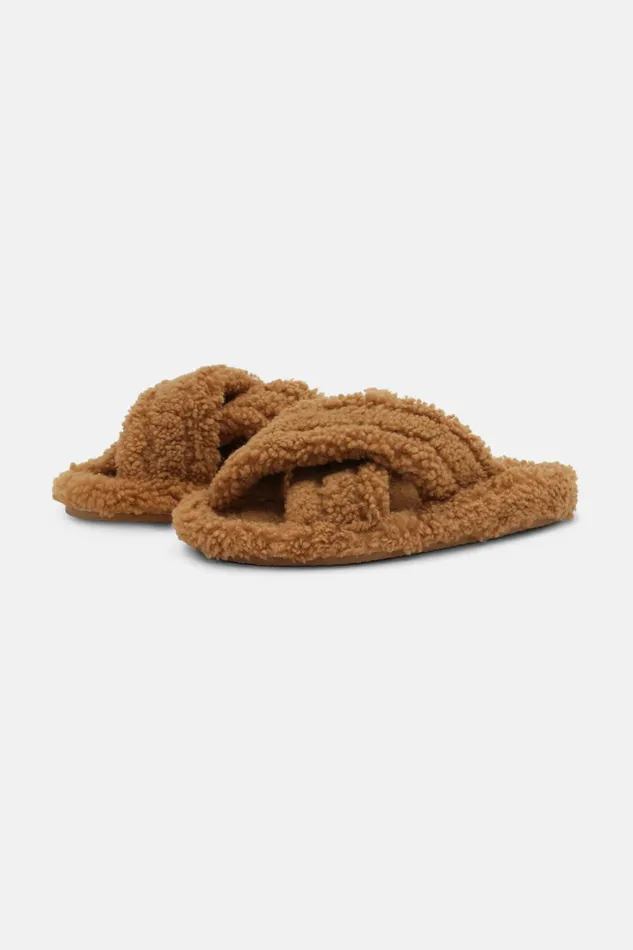 Women Ilse Jacobsen Sandals Home Slippers 8211 Tannin