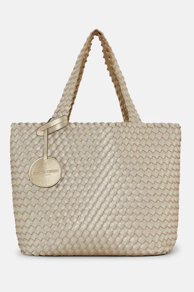 Women Ilse Jacobsen Tote Bags Tote Bag 8211 Platin Silver Women Ilse Jacobsen Tote Bags Tote Bag 8211 Platin Silver