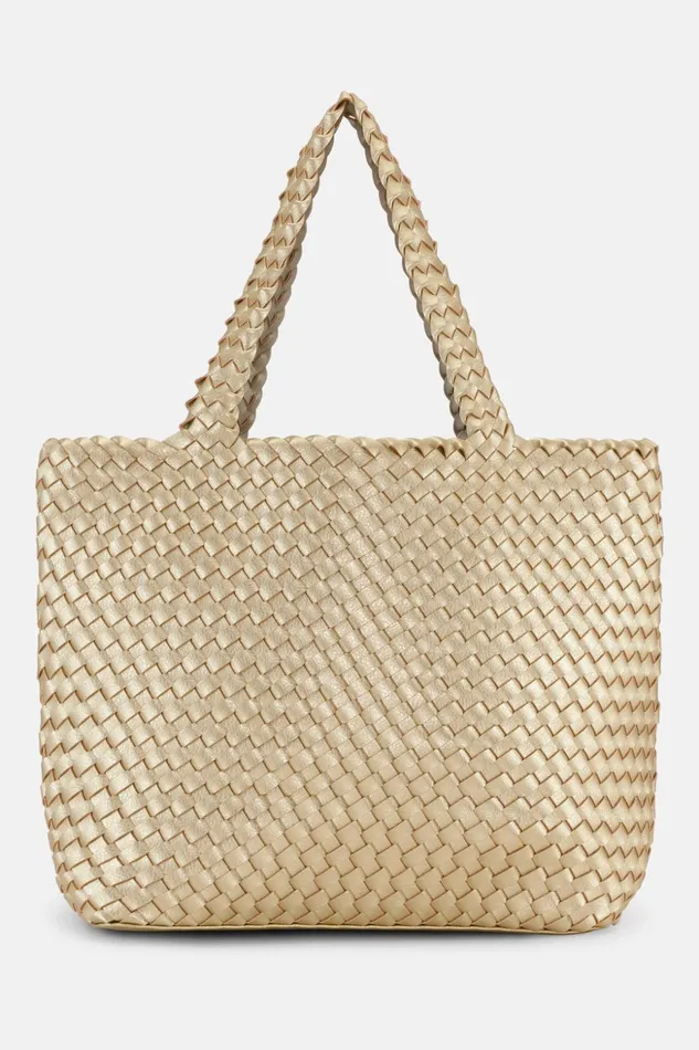 Women Ilse Jacobsen Tote Bags Tote Bag 8211 Platin Silver Women Ilse Jacobsen Tote Bags Tote Bag 8211 Platin Silver