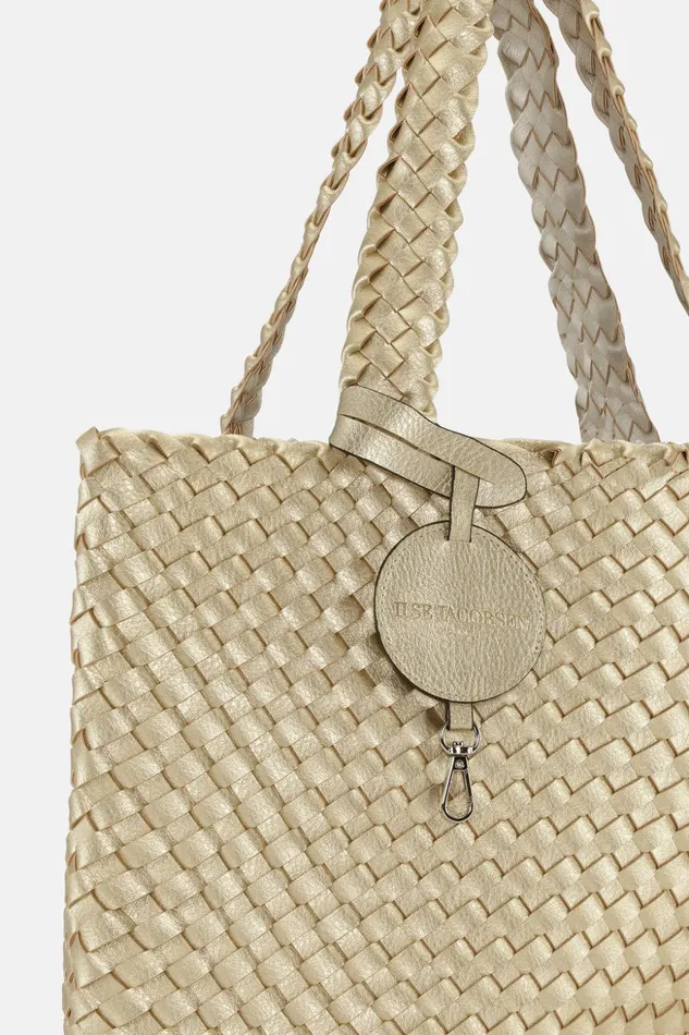 Women Ilse Jacobsen Tote Bags Tote Bag 8211 Platin Silver Women Ilse Jacobsen Tote Bags Tote Bag 8211 Platin Silver