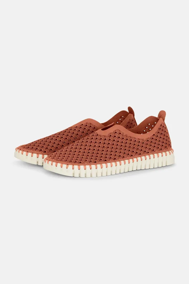 Women Ilse Jacobsen Tulip Flats Tulip SlipIn 8211 Light Brick