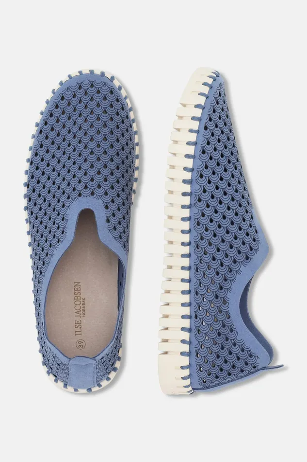 Women Ilse Jacobsen Tulip Flats Tulip SlipIn 8211 Light Regatta Women Ilse Jacobsen Tulip Flats Tulip SlipIn 8211 Light Regatta