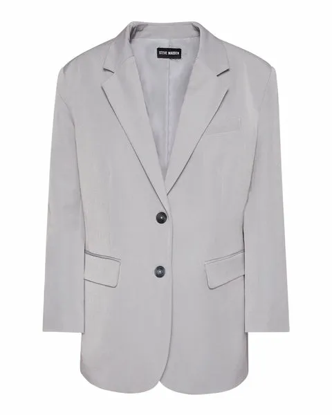 Women IMAAN BLAZER GREY Grey Steve Madden Jackets and Coats Women IMAAN BLAZER GREY Grey Steve Madden Jackets and Coats