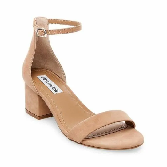 Women IRENEEW TAN NUBUCK Tan Nubuck Steve Madden Heels