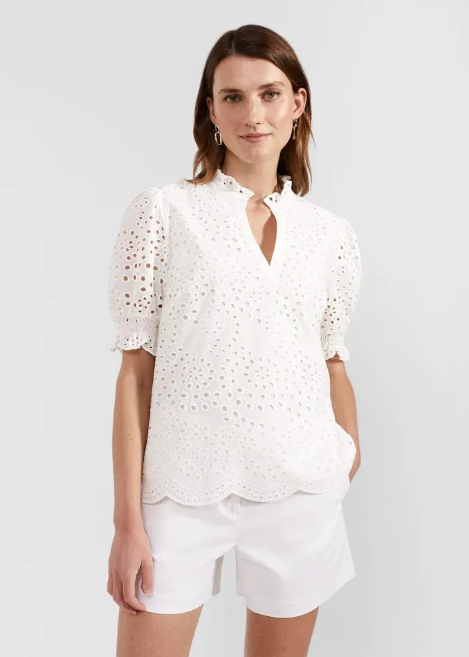 Women Isabelle Blouse White Hobbs Tops