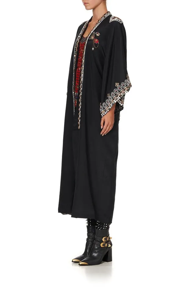 Women Jackets Camilla Kimono Coat Punk Of Primrose