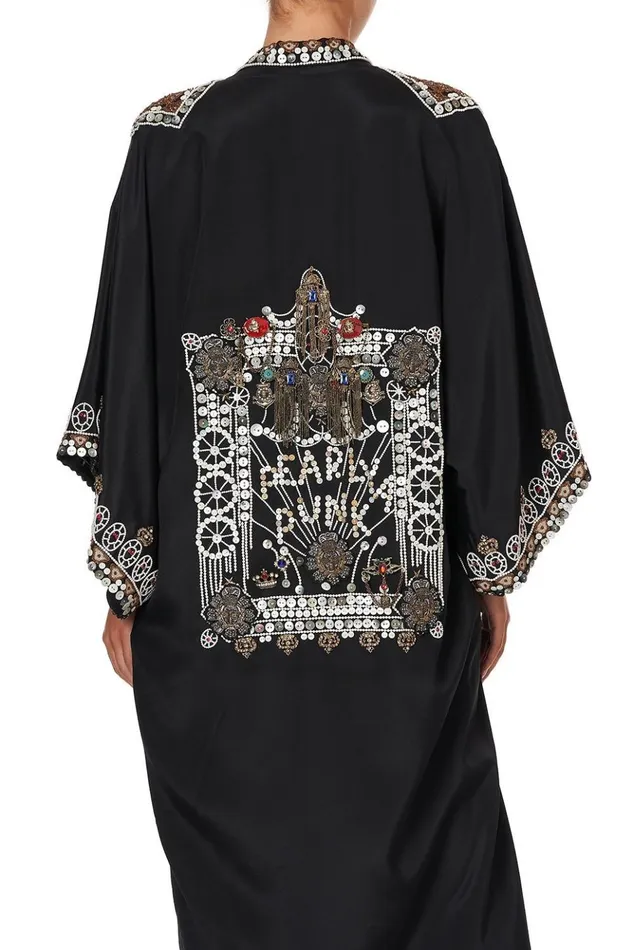 Women Jackets Camilla Kimono Coat Punk Of Primrose