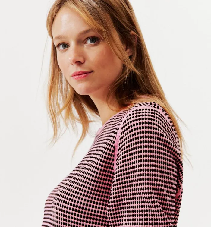 Women JacquardEffect Jumper 8211 Lilas Prints Promod Jumpers And Cardigans Women JacquardEffect Jumper 8211 Lilas Prints Promod Jumpers And Cardigans