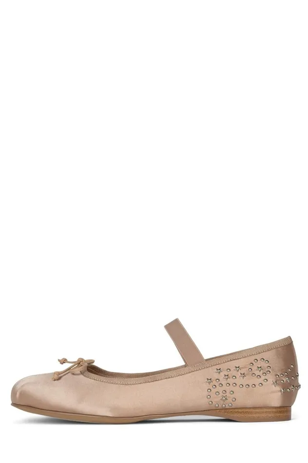 Women Jeffrey Campbell Ballet and MaryJane Fp X Understated Leather Stars Align Ballet Flat