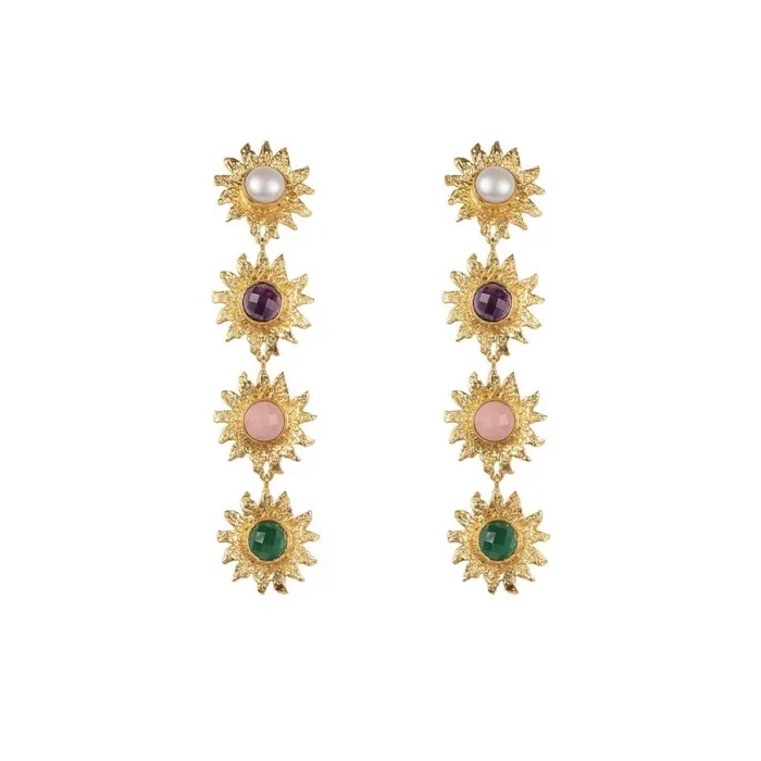 Women Jewellery Camilla Valere Lei Iii Earrings Multi