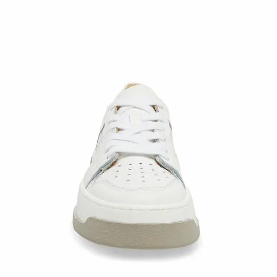 Women JOEY WHITESILVER White Silver Steve Madden Sneakers Women JOEY WHITESILVER White Silver Steve Madden Sneakers