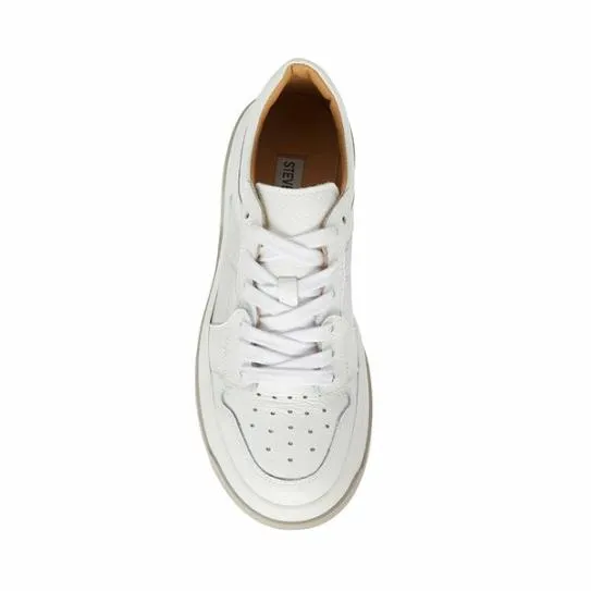 Women JOEY WHITESILVER White Silver Steve Madden Sneakers Women JOEY WHITESILVER White Silver Steve Madden Sneakers