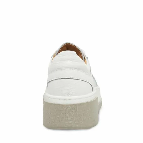 Women JOEY WHITESILVER White Silver Steve Madden Sneakers Women JOEY WHITESILVER White Silver Steve Madden Sneakers