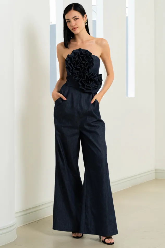 Women Jumpsuits and Rompers YUMI KIM IBIZA JUMPSUIT Chambray