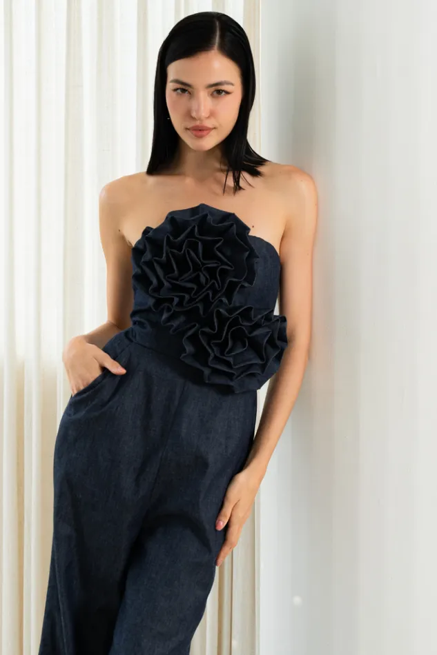 Women Jumpsuits and Rompers YUMI KIM IBIZA JUMPSUIT Chambray