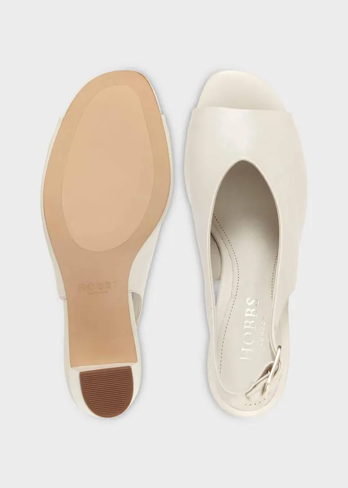 Women Kali Sandal Ivory Hobbs Heels