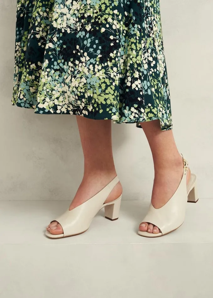 Women Kali Sandal Ivory Hobbs Heels